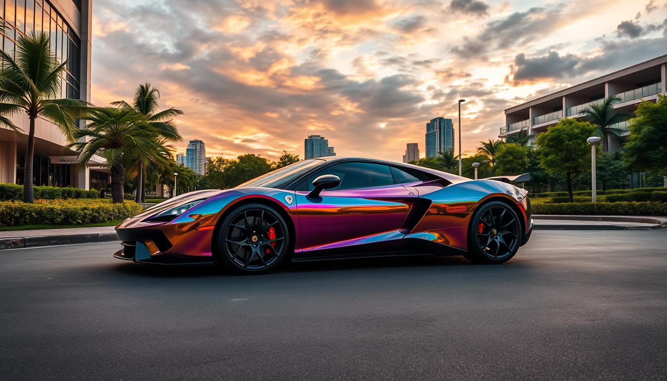 luxury car art