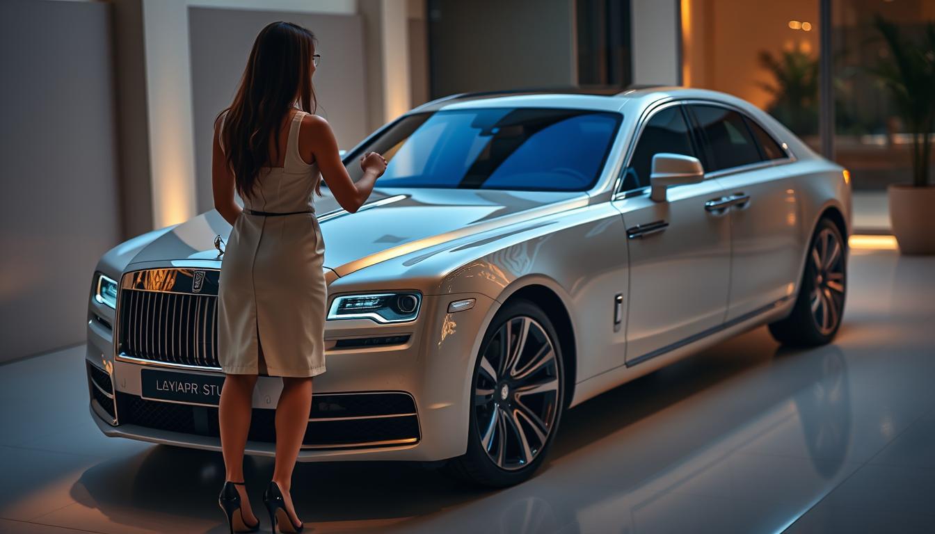 luxury car art