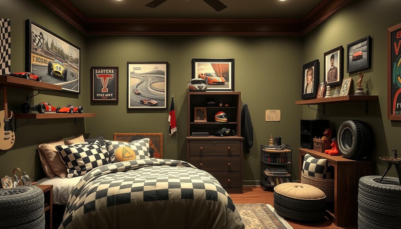 racing car decor